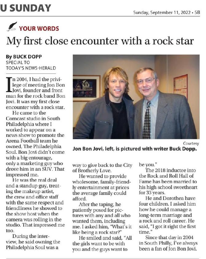 Jon Bon Jovi and Buck Dopp